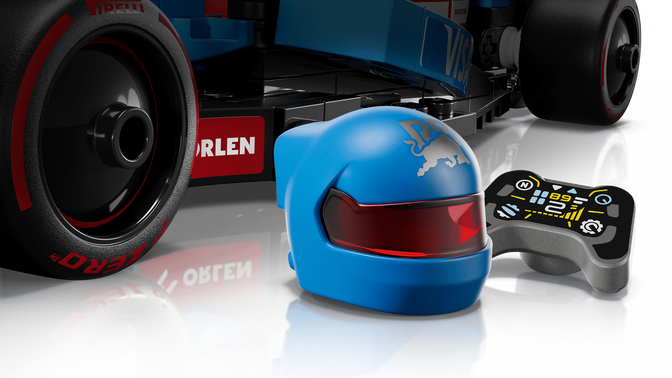 LEGO Speed Champions: Carro de Corrida Visa Cash App RB VCARB 01 F1, 248 Pe&ccedil;as (77246) image number 2
