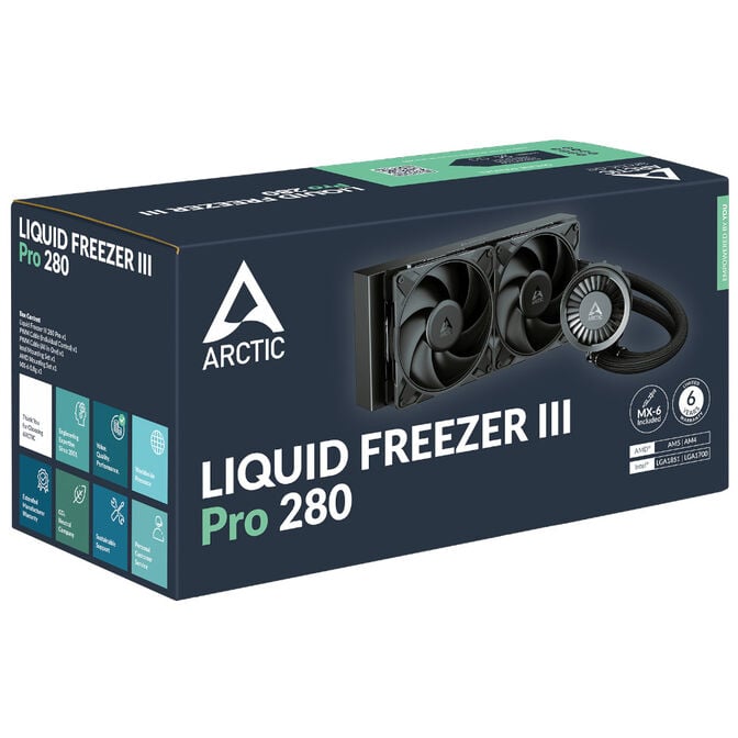 Water Cooler CPU AIO Arctic Liquid Freezer III PRO - 280mm image number 5
