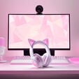 Headset Razer Kraken Kitty V2 BT Wireless/Bluetooth Branco image number null