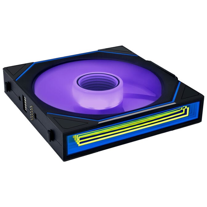 Ventoinha Lian Li UNI FAN SL140 Infinity Wireless RGB Reverse Blade PWM Preto 140mm image number 1
