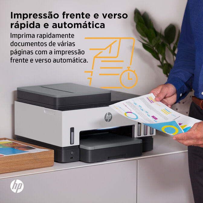 Impressora Multifun&ccedil;&otilde;es a Jato de Tinta HP Smart Tank 7605 All-in-One WiFi image number 6