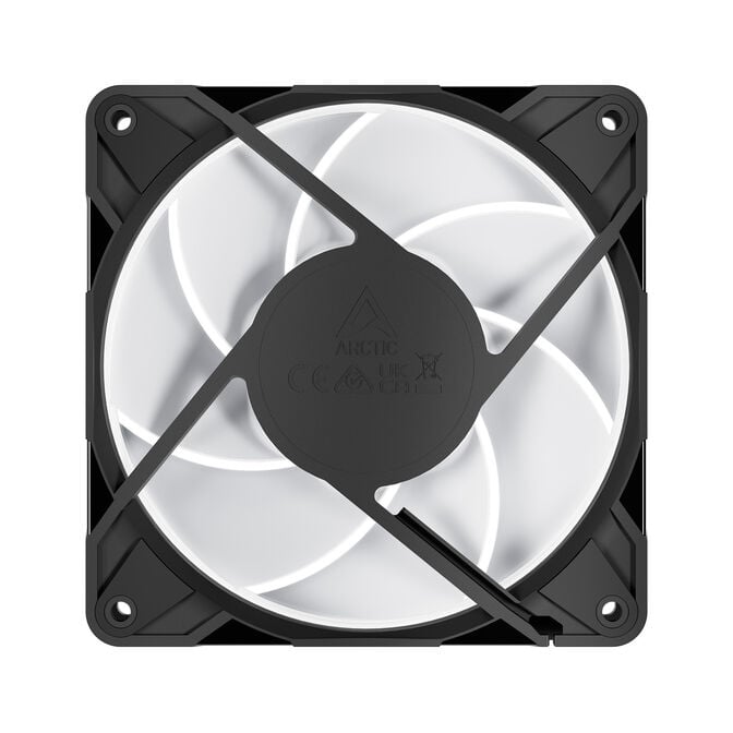 Ventoinha Arctic P12 PRO PWM PST Low Noise ARGB 120mm (Pack 3) - Preto image number 3