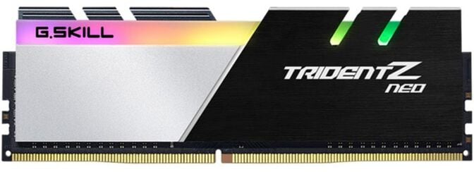 G.Skill Kit 32GB (2 x 16GB) DDR4 3600MHz Trident Z Neo RGB CL16 image number 1