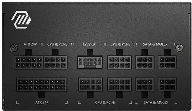 Fonte Modular MSI MAG A750GL 750W 80+ Gold PCIE5 II image number 2