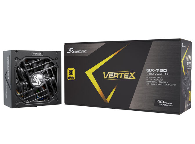 Fonte Modular Seasonic Vertex GX 750W 80+ Gold image number 5