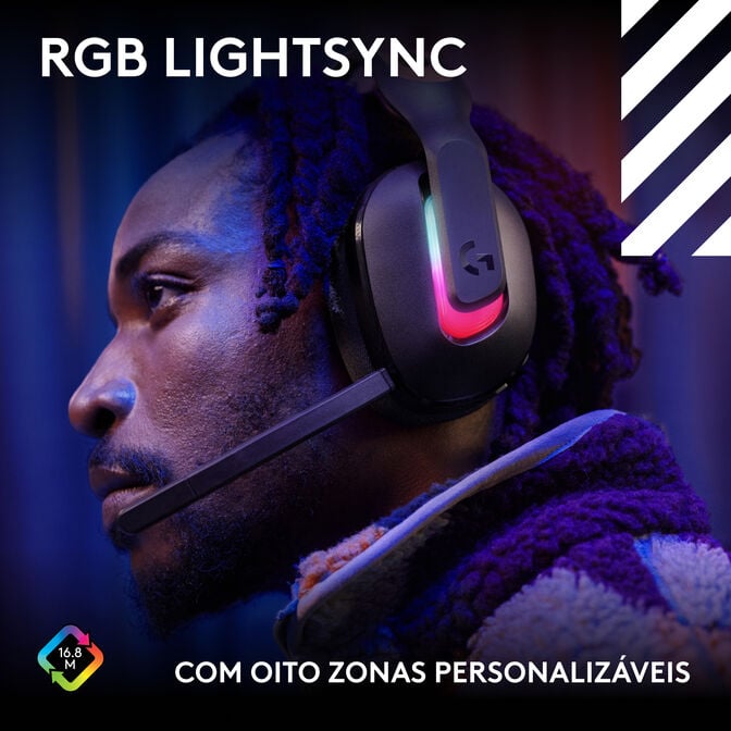 Headset Logitech Astro A20 X Lightspeed Wireless/Bluetooth Preto image number 14