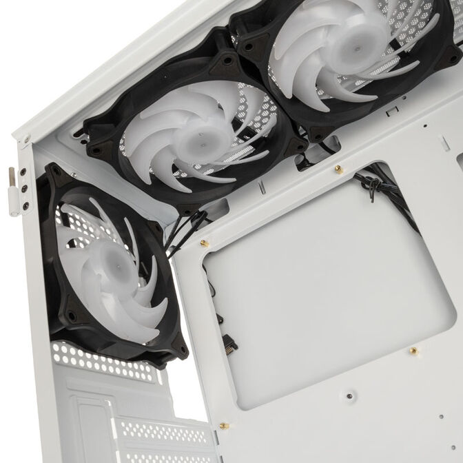 Caixa ATX Kolink Observatory MX Glass ARGB Branco image number 8