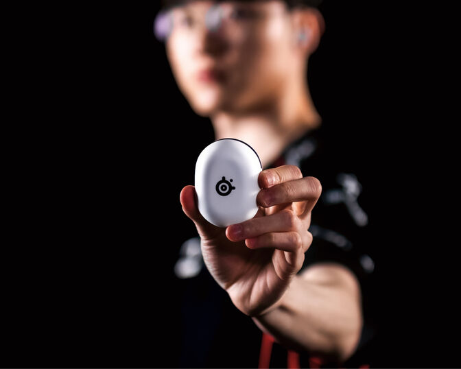 Earbuds SteelSeries Arctis Gamebuds for Playstation Wireless/Bluetooth ANC True Wireless Pretos image number 2