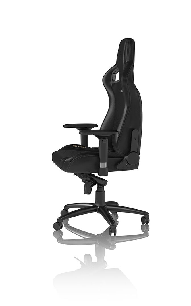 Cadeira noblechairs EPIC Real Leather - Preto image number 3