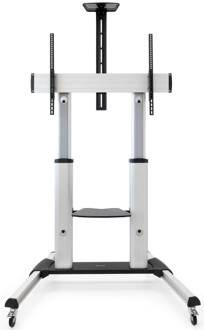 Suporte M&oacute;vel Tooq PARTENON 60" a 100" M&aacute;x. 100Kg Prateado image number 1