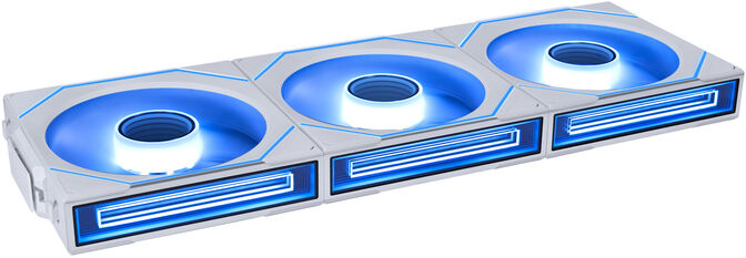 Ventoinha Lian Li UNI FAN SL120 Infinity Wireless RGB PWM Branco 120mm (Pack 3) image number 3