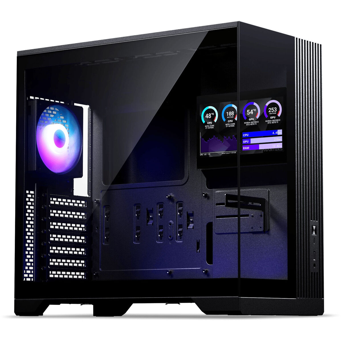 Caixa ATX Phanteks XT V5 LCD DRGB Preta