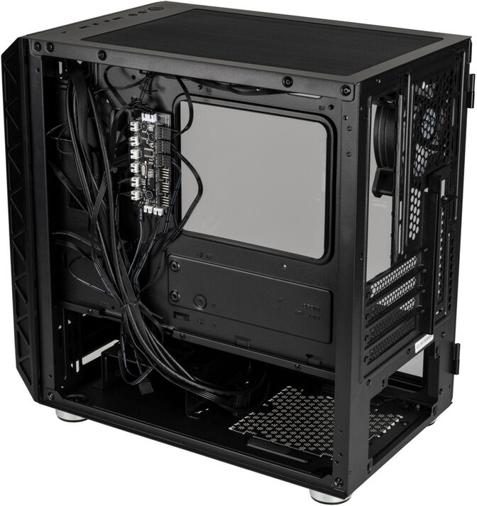 Caixa Micro-ATX Kolink Citadel Glass SE ARGB Vidro Temperado Preto image number 8