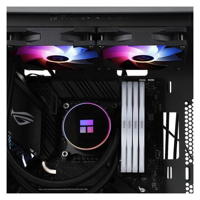 Water Cooler CPU AIO Thermalright Frozen Magic V2 ARGB Preto - 240mm image number 3