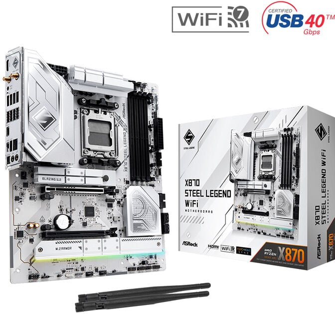 Motherboard ASRock X870 Steel Legend WiFi image number 0