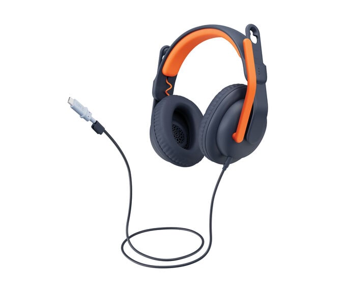 Headset Logitech Zone Learn 3.5mm Azul image number 1