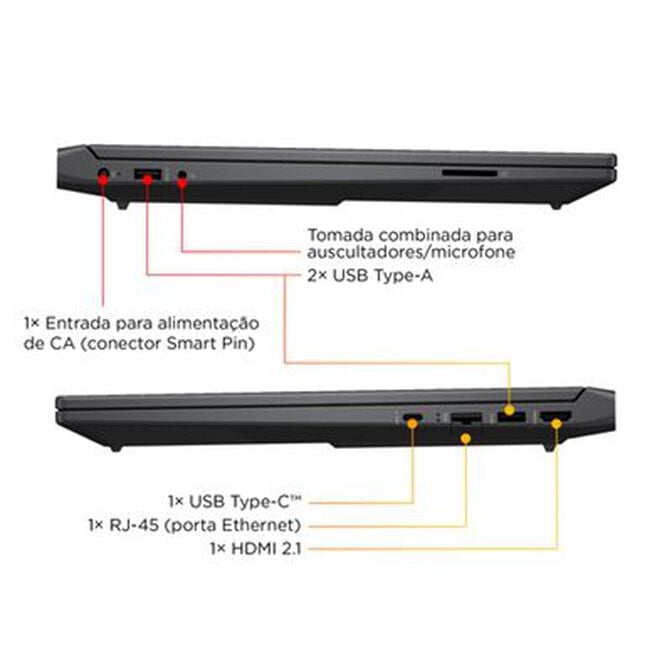 Port&aacute;til HP Victus 15-fa2026np 15.6" i7-13650H 16GB DDR4 1TB RTX 4050 FHD 144Hz image number 4