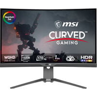 Monitor Curvo MSI 27" MAG 275CQRF QD VA WQHD 170Hz 1ms FreeSync Premium