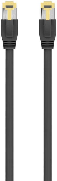 Cabo de Rede Ewent RJ45 LSZH S/FTP Cat 8.1 AWG26/7 1 M Preto