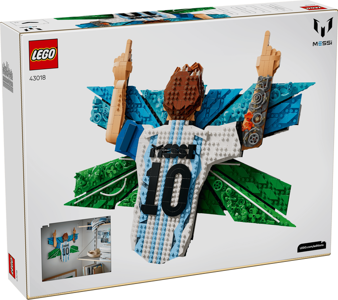 LEGO Editions: Lionel Messi &ndash; Celebra&ccedil;&atilde;o, 1427 Pe&ccedil;as (43018) image number 1