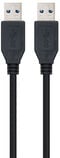 Cabo USB 3.0 Ewent Tipo A Macho > Tipo A Macho 1 M Preto