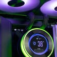 Computador King Mod Gamer-PC Lian Li Ryzen 7 9850X3D 32GB DDR5 2TB RTX 5080 WiFi W11 - Black Edition image number null