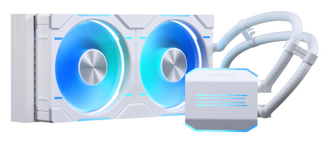 Water Cooler CPU Phanteks Glacier One 240D30 DRGB Branco - 240mm image number 0