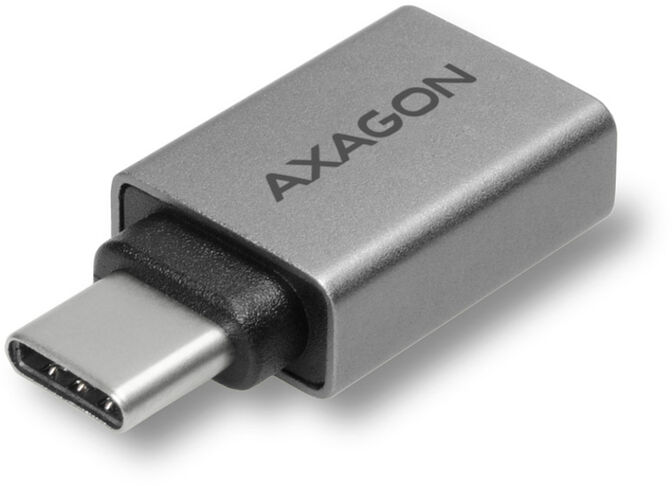 Adaptador AXAGON RUCM-AFA USB 3.0 Type-C Male > Type-A Female, Aluminio image number 0