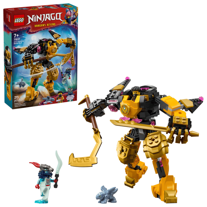 LEGO Ninjago: Mech de Batalha Spinjitzu do Arin, 213 Pe&ccedil;as (71839) image number 0