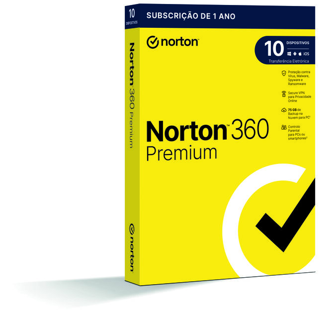 Norton 360 Premium 75GB (1 User / 10 Device / 1 Ano) image number 0