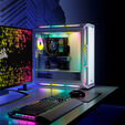 Caixa ATX Corsair 5000T iCUE RGB Branco Vidro Temperado image number null