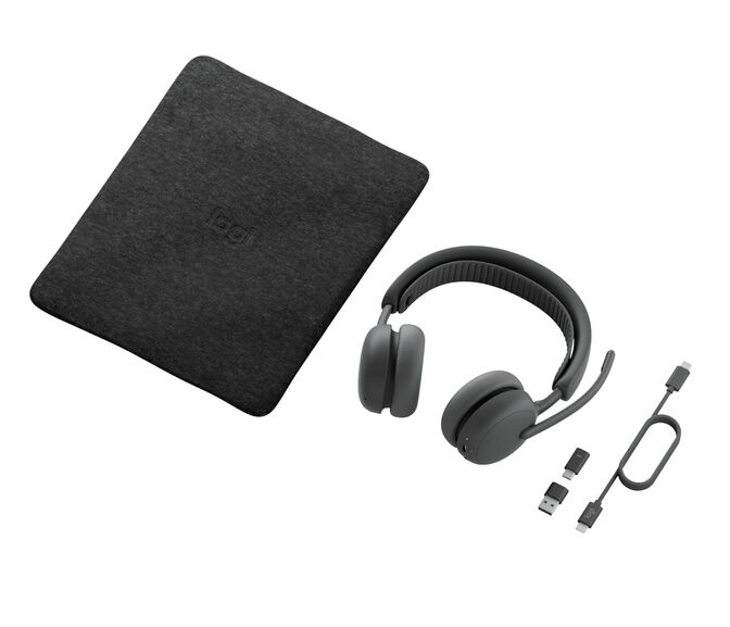 Headset Logitech Zone Wireless 2 ES Bluetooth ANC Branco image number 4