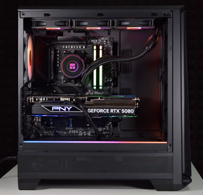 Computador King Mod Gamer-PC Ryzen 7 7800X3D 32GB DDR5 2TB RTX 5080 WiFi W11 image number 2