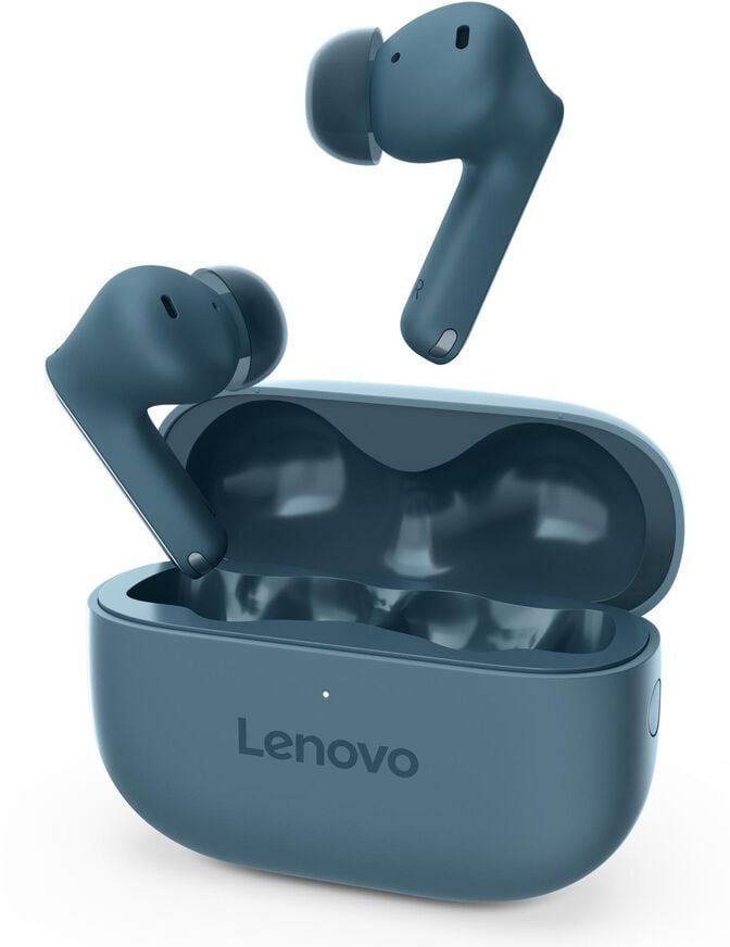 Earbuds Lenovo Yoga True Wireless Stereo Azul-Verde image number 11