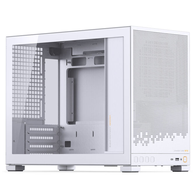 Caixa Micro-ATX Jonsbo D32 STD Vidro Temperado Branco image number 0