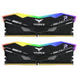 Team Group Kit 16GB (2 x 8GB) DDR5 5200MHz Delta RGB Alpha Preto CL40 image number null