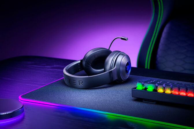 Headset Razer Kraken V3 X 7.1 Preto image number 3