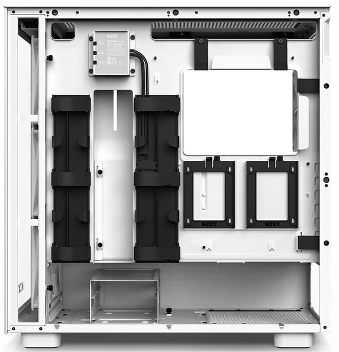 Caixa ATX NZXT H7 Elite RGB RGB Branca Vidro Temperado image number 4