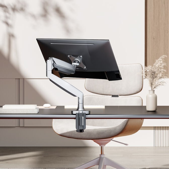 Suporte de Monitor Ewent EW1527 Heavy-Duty 1 Monitor 17" - 45" Articulado Cinza image number 3