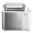 Torradeira Braun HT 5015 WH Branco/Inox image number null