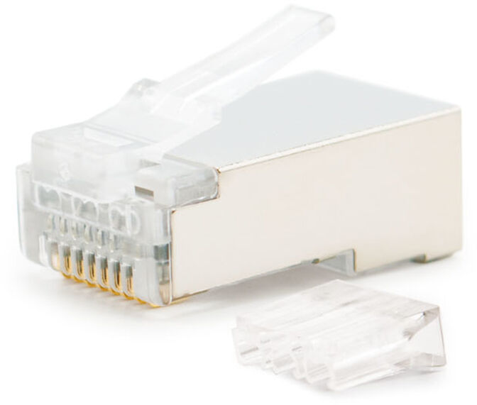 Ficha de Rede Nanocable RJ45 8 FIOS FTP CAT.6 (Pack 10) image number 0