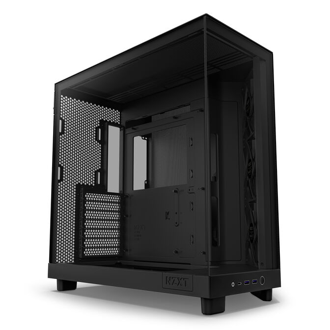 Caixa ATX NZXT H6 Flow Preta Vidro Temperado image number 3