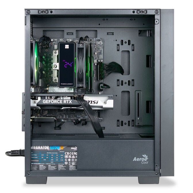 Computador AURA Gamer-PC Intel i5 14400F 32GB DDR4 1TB RTX 5060 Ti WiFi W11 image number 1