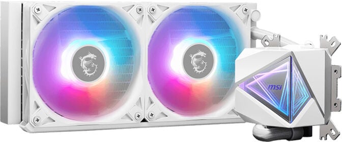 Water Cooler CPU MSI MAG CORELIQUID I240 ARGB Branco image number 1