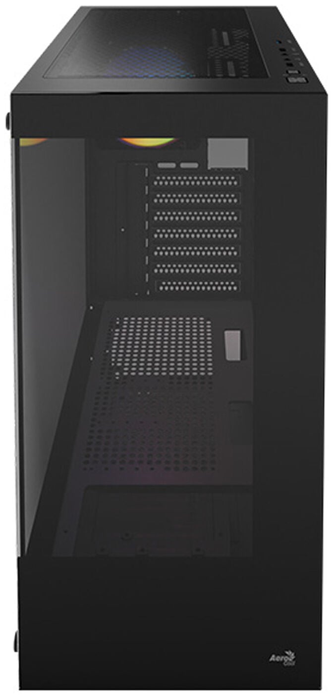 Caixa ATX Aerocool Pivot Vidro Temperado Preto image number 1