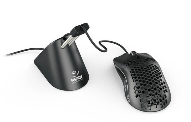 Suporte Rato Glorious Bungee Preto image number 2