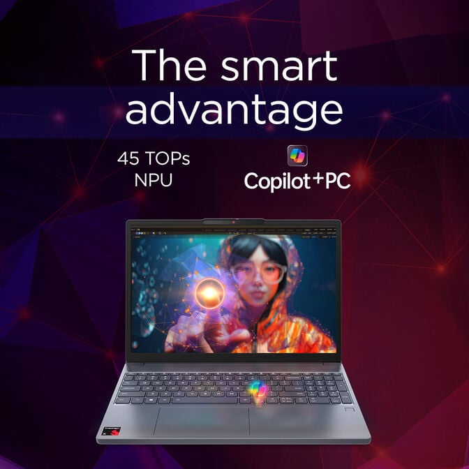 Port&aacute;til Lenovo IdeaPad Slim 3x 15Q8X10-735 15,3&rdquo; Snapdragon X1-26-100 16GB DDR5 1TB FHD+ W11 (Sem Carregador) image number 13