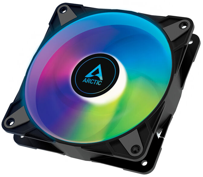 Ventoinha Arctic P12 PWM PST A-RGB 0db 120mm Preto image number 0