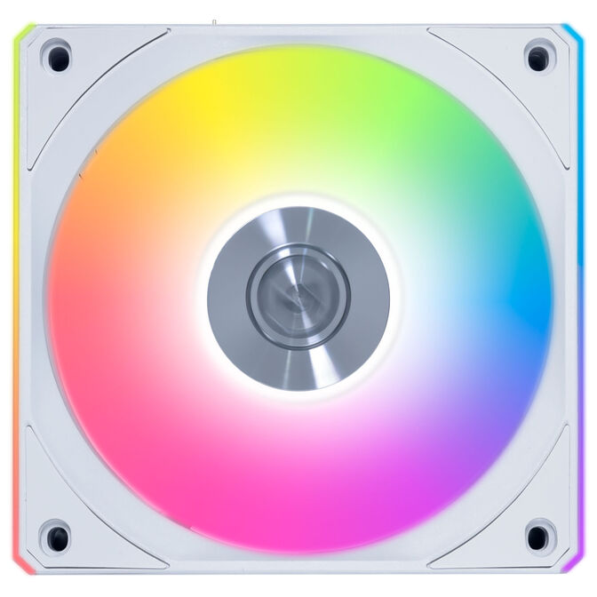 Ventoinha Lian Li UNI FAN CL120 FLEX Wireless RGB Reverse Blade PWM Branco 120mm image number 5