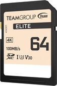 Cart&atilde;o Team Group Elite SDXC UHS-I U3 V30 64GB image number null